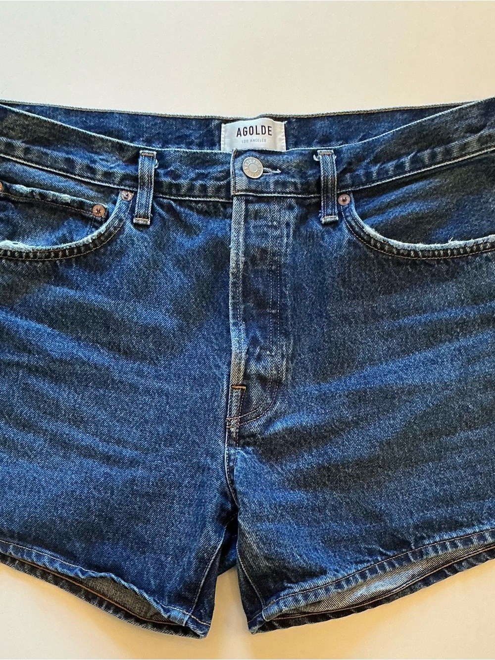 Agolde Parker Long Shorts